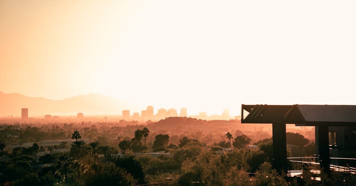 Phoenix skyline